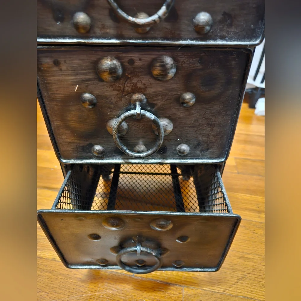 Rustic Metal Drawers - Picture 5 of 6